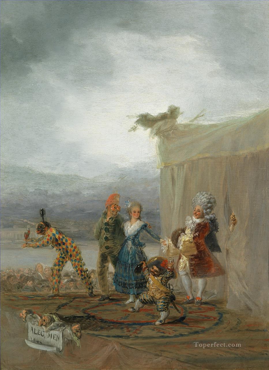 The Strolling Players Francisco de Goya Oil Paintings